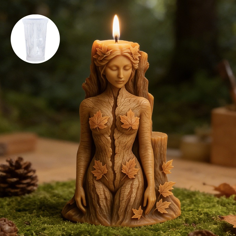 Quality Soap Making Kit - Forest Goddess Mold High Quality Silicone