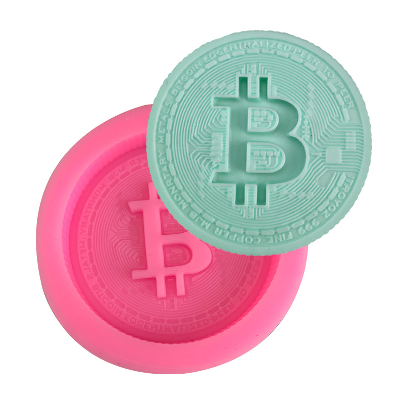 Soap Making Guide - 1/3pcs Currency Logo Soap Silicone Cake