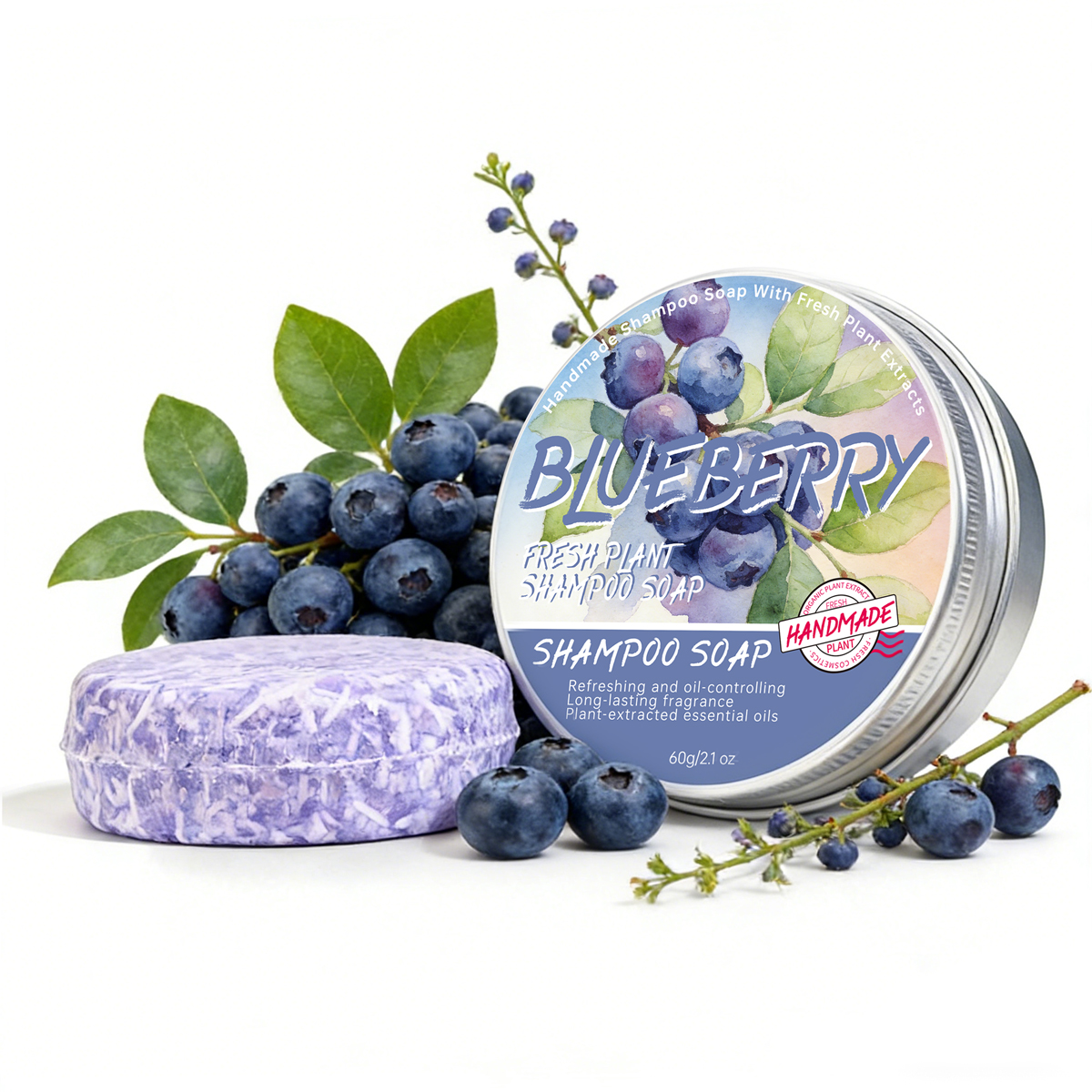 Soap Making Base - Cherry Shampoo Bar Natural Silicone-Free Plant-Based