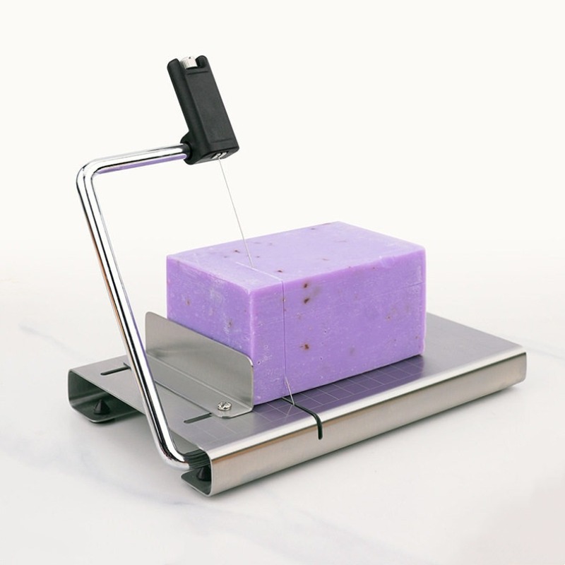 Soap Making Experiment - Handmade Soap Cutter Tool Cheese Butter