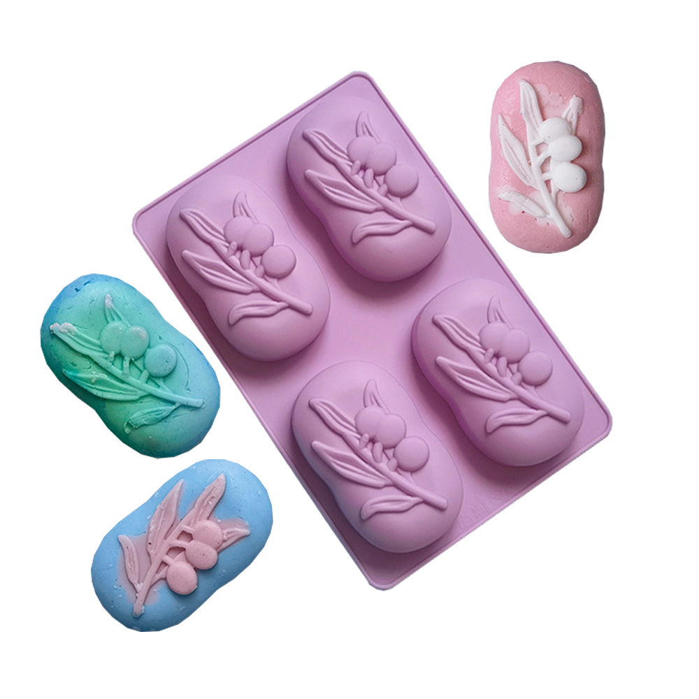 4 Cavities Oval Olive Tree Sil - Soap Making Experiment 리뷰 및 가격