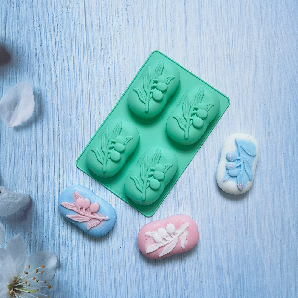 4 Cavities Oval Olive Tree Sil - Soap Making Experiment 리뷰 및 가격