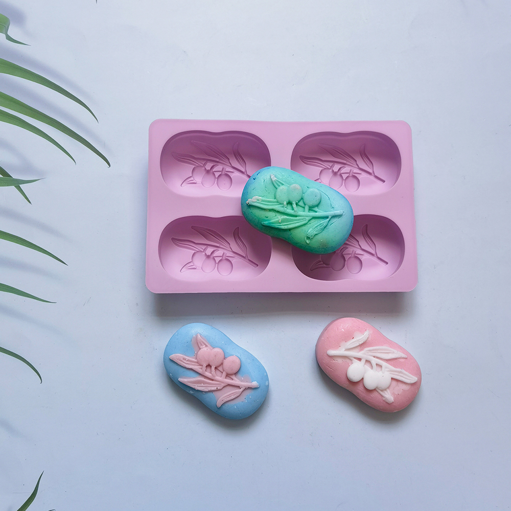 4 Cavities Oval Olive Tree Sil - Soap Making Experiment 리뷰 및 가격