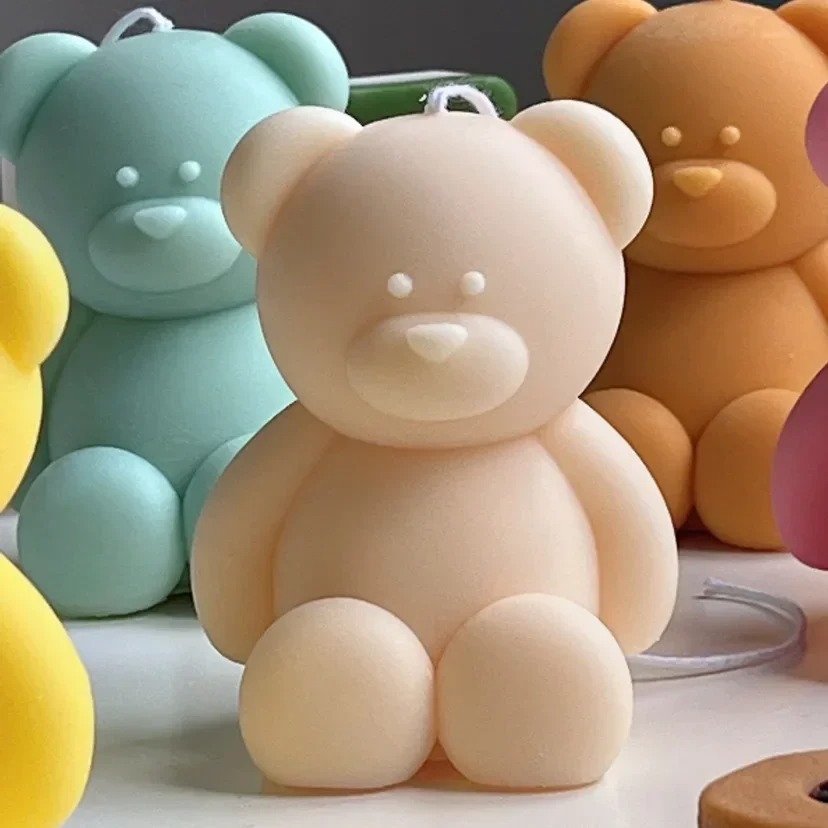 3D Cute Cartoon Bear Silicone  - Soap Making Experiment 리뷰 및 가격