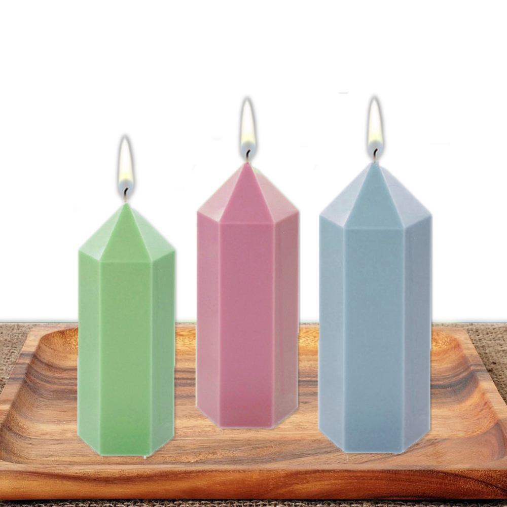 3D Hexagonal Column Candle Mol - Soap Making Experiment 리뷰 및 가격
