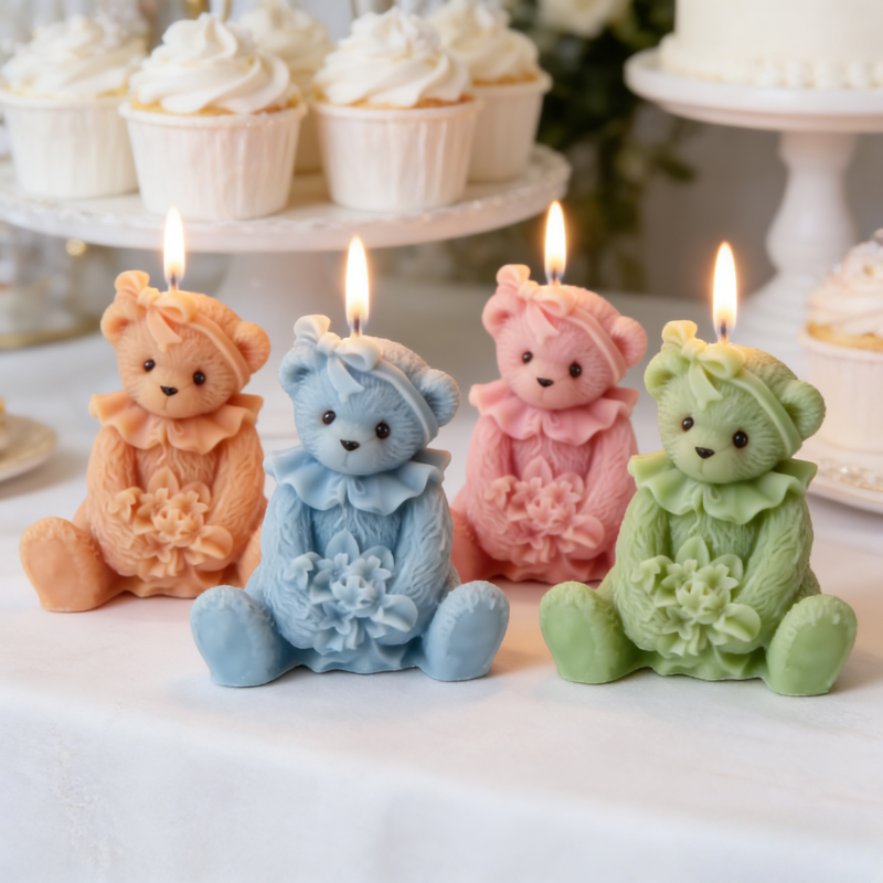 Teddy Bear Candle Mold DIY Ros - Quality Soap Making Kit 리뷰 및 가격