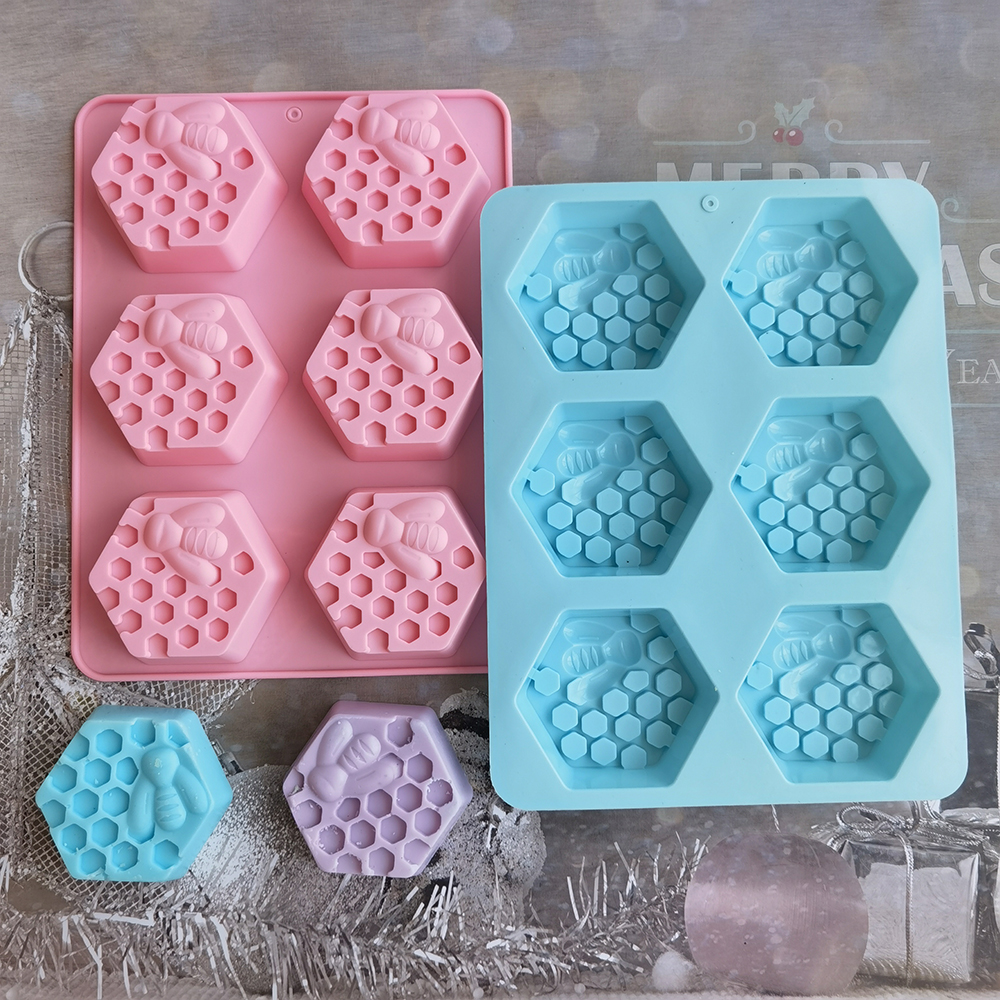 Silicone Hexagonal Bee Soap Mo - Soap Making Vendors 리뷰 및 가격