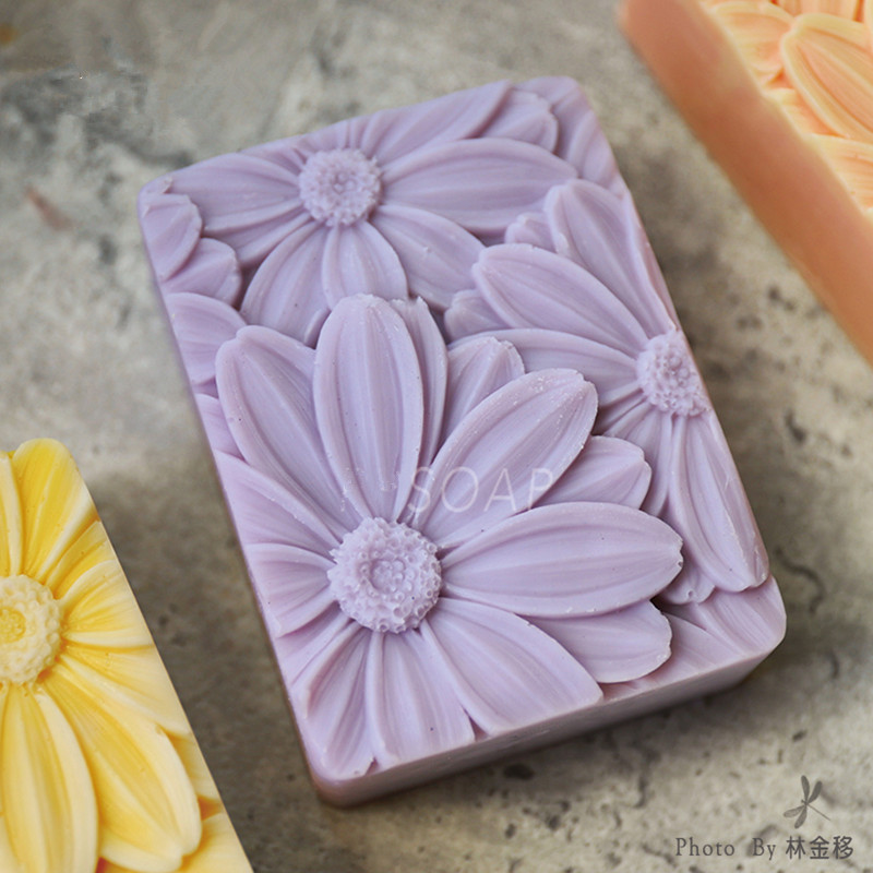 Newest!!!3d Elegant Sunflower  - Soap Making Vendors 리뷰 및 가격