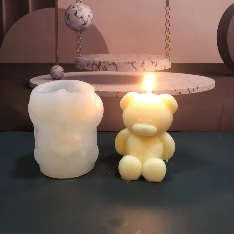 3D Bear Silicone Candle Mold D - Soap Making Experiment 리뷰 및 가격