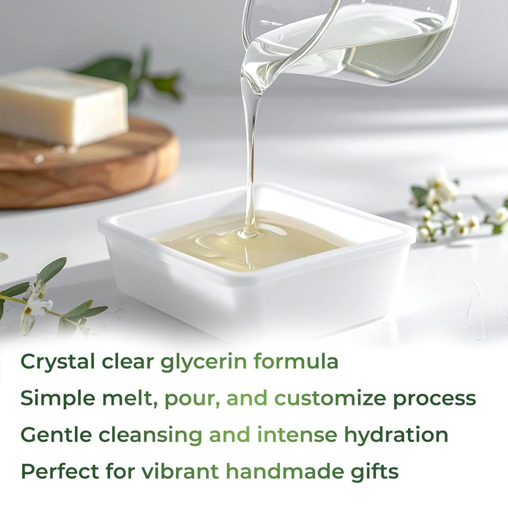 25 LB - Ultra Clear Melt & Pou - Soap Making Base 리뷰 및 가격