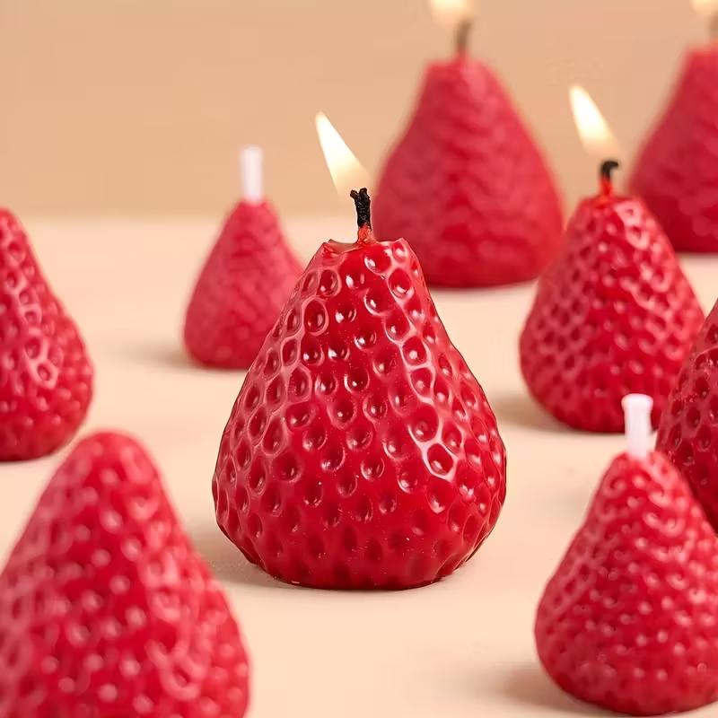 Strawberry Silicone Candle Mol - Soap Making Workshop 리뷰 및 가격