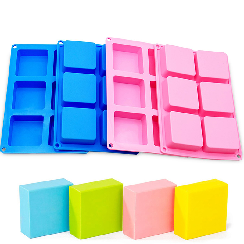 Square Soap Molds 6-Cavity Non - Soap Making Guide 리뷰 및 가격