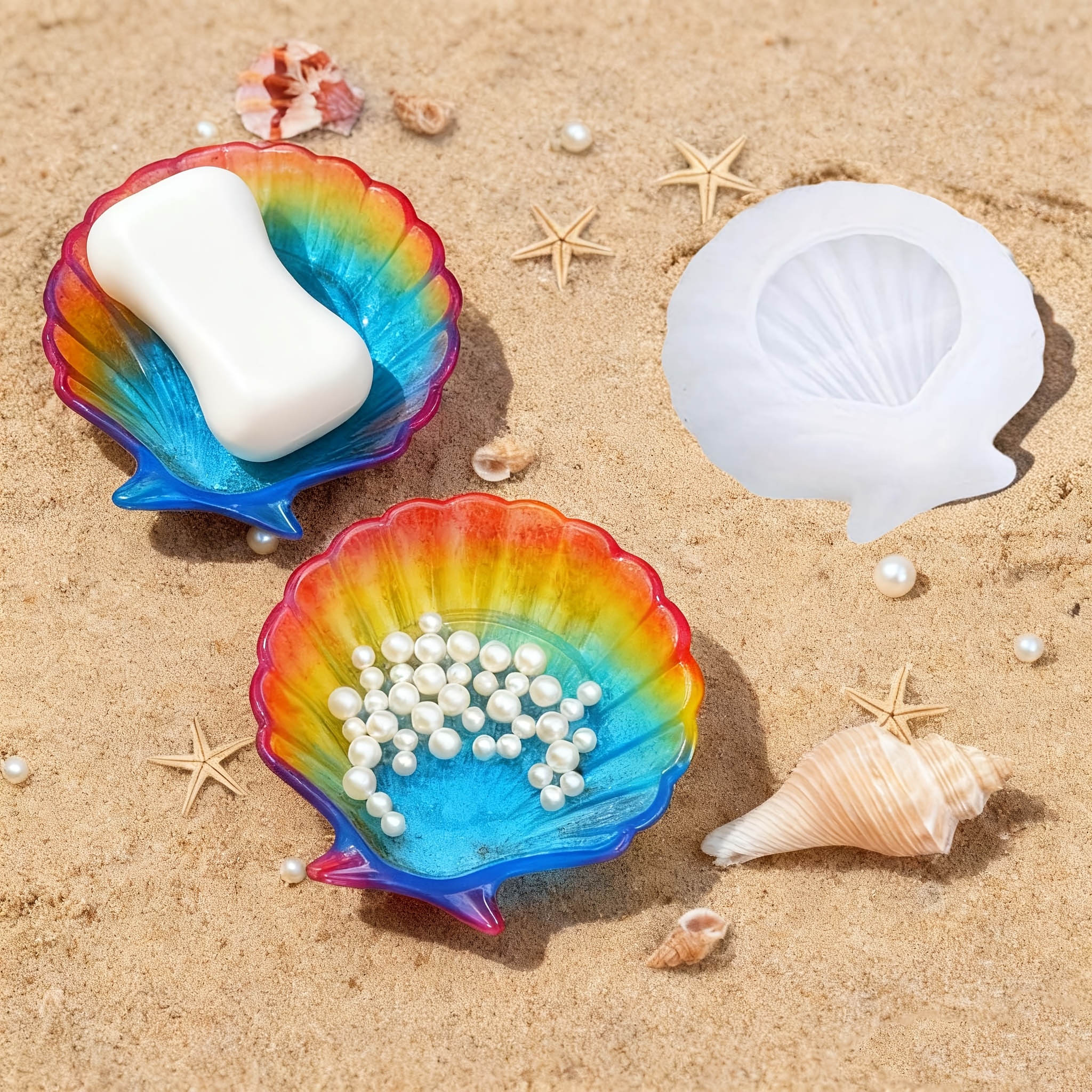 1 piece of silicone shell resi - Soap Making Guide 리뷰 및 가격