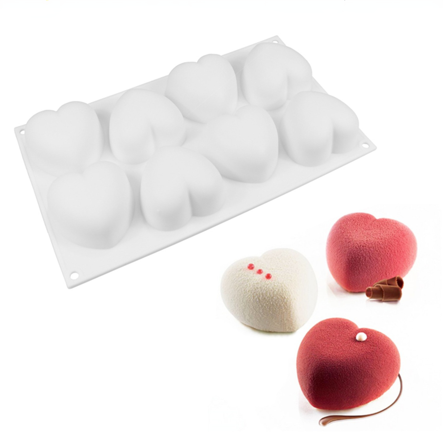 Love Heart Silicone Soap Mold  - Soap Making Experiment 리뷰 및 가격