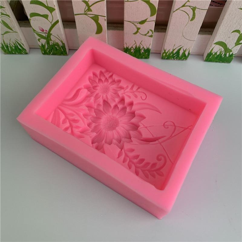 1pc 3D Square Rose Flower Sili - Soap Making Experiment 리뷰 및 가격