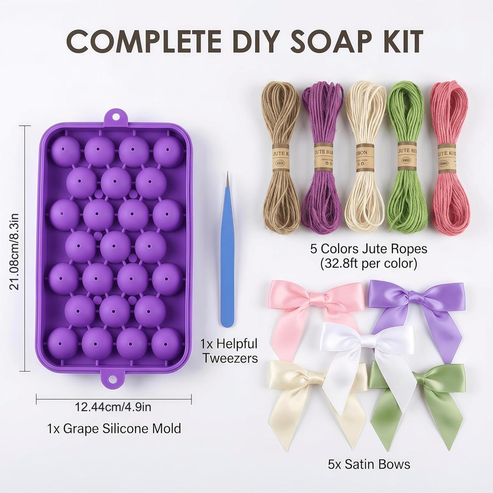 Grape Soap Mold Easy-Release F - Soap Making Experiment 리뷰 및 가격
