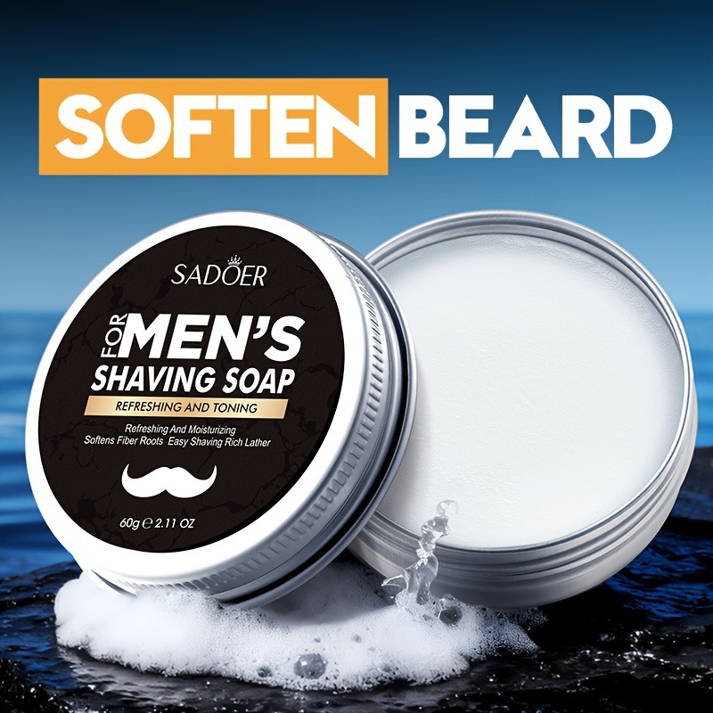 Men's Shaving Soap, Containing - Soap Making Base 리뷰 및 가격