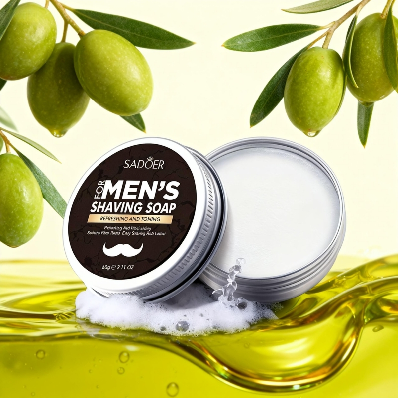 Men's Shaving Soap, Containing - Soap Making Base 리뷰 및 가격