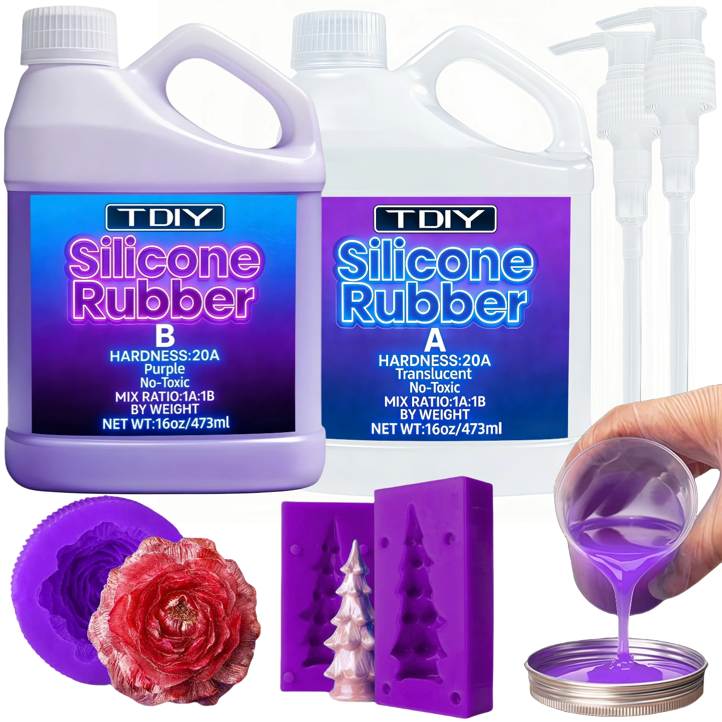 Liquid Silicone Rubber Kit - H - Soap Making Diy 리뷰 및 가격