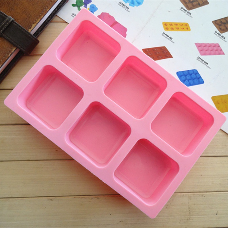Square Silicone Cake Molds Cer - Soap Making Diy 리뷰 및 가격