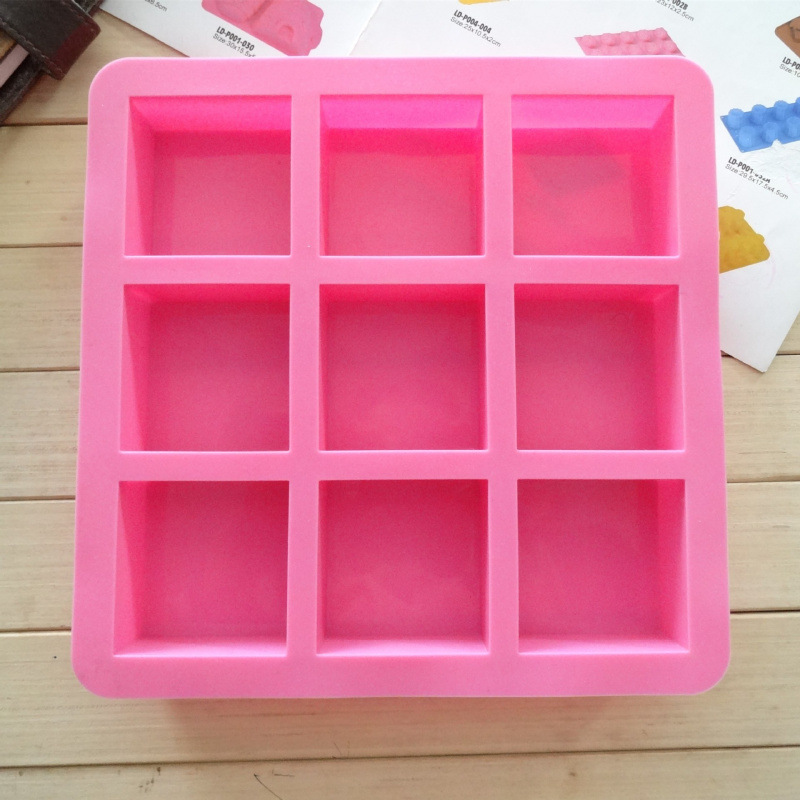 Square Silicone Cake Molds Cer - Soap Making Diy 리뷰 및 가격