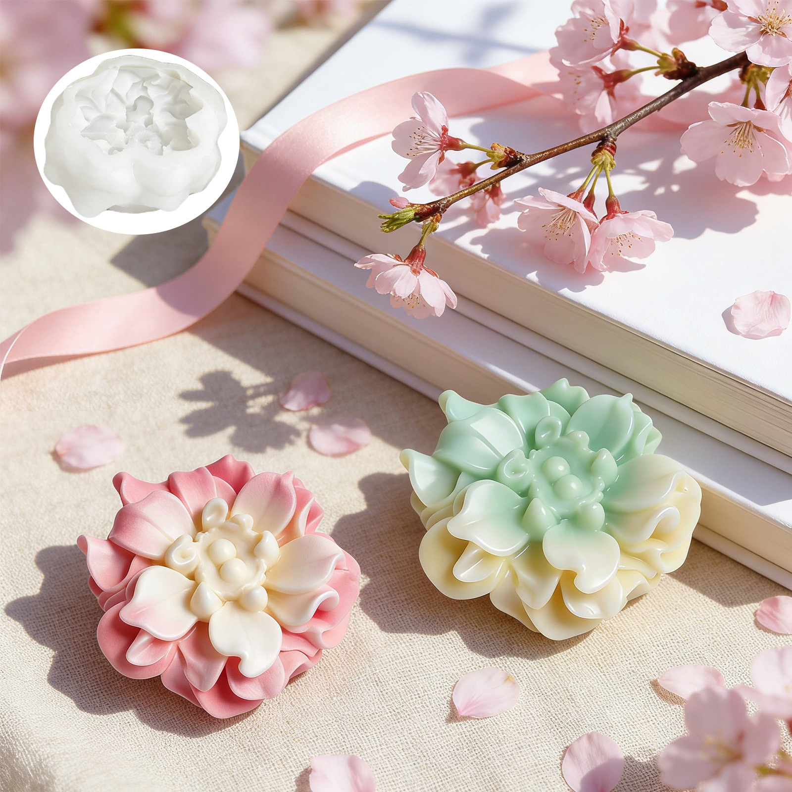 Silicone Mold Flower Shape 3D  - Soap Making Hobbycraft 리뷰 및 가격