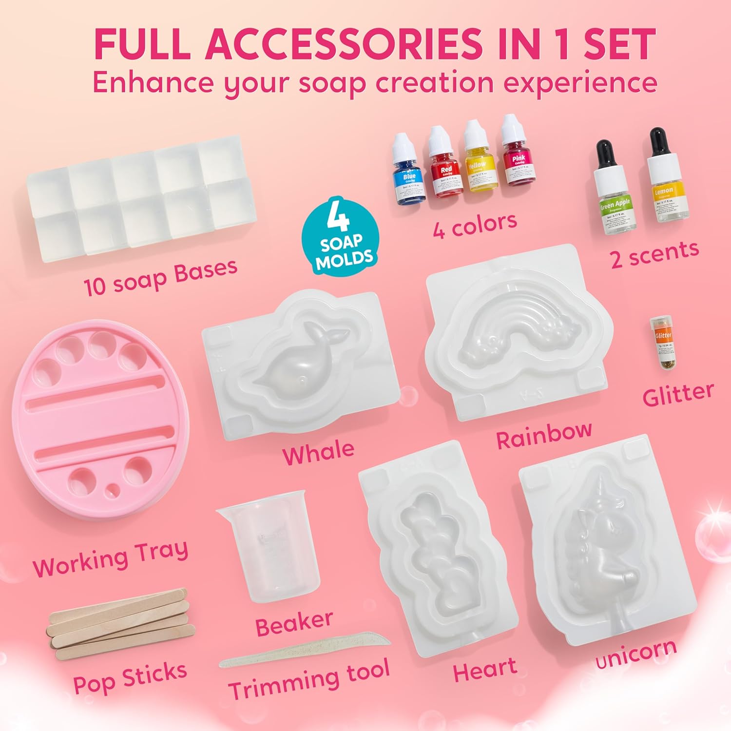 JOYFY Unicorn Soap Making Kit  - Soap Making Experiment 리뷰 및 가격