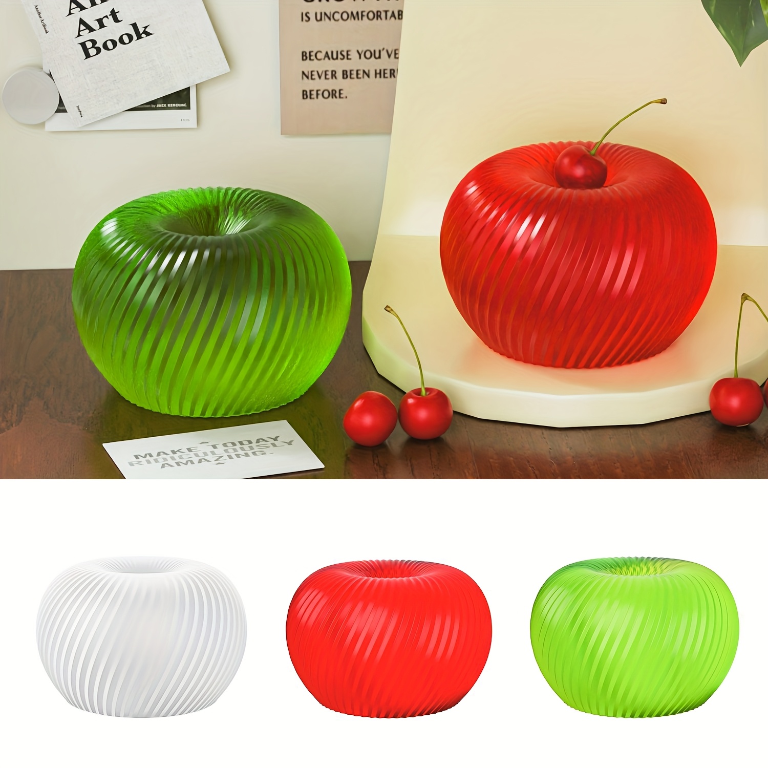 A trendy red apple silicone mo - Soap Making Workshop 리뷰 및 가격