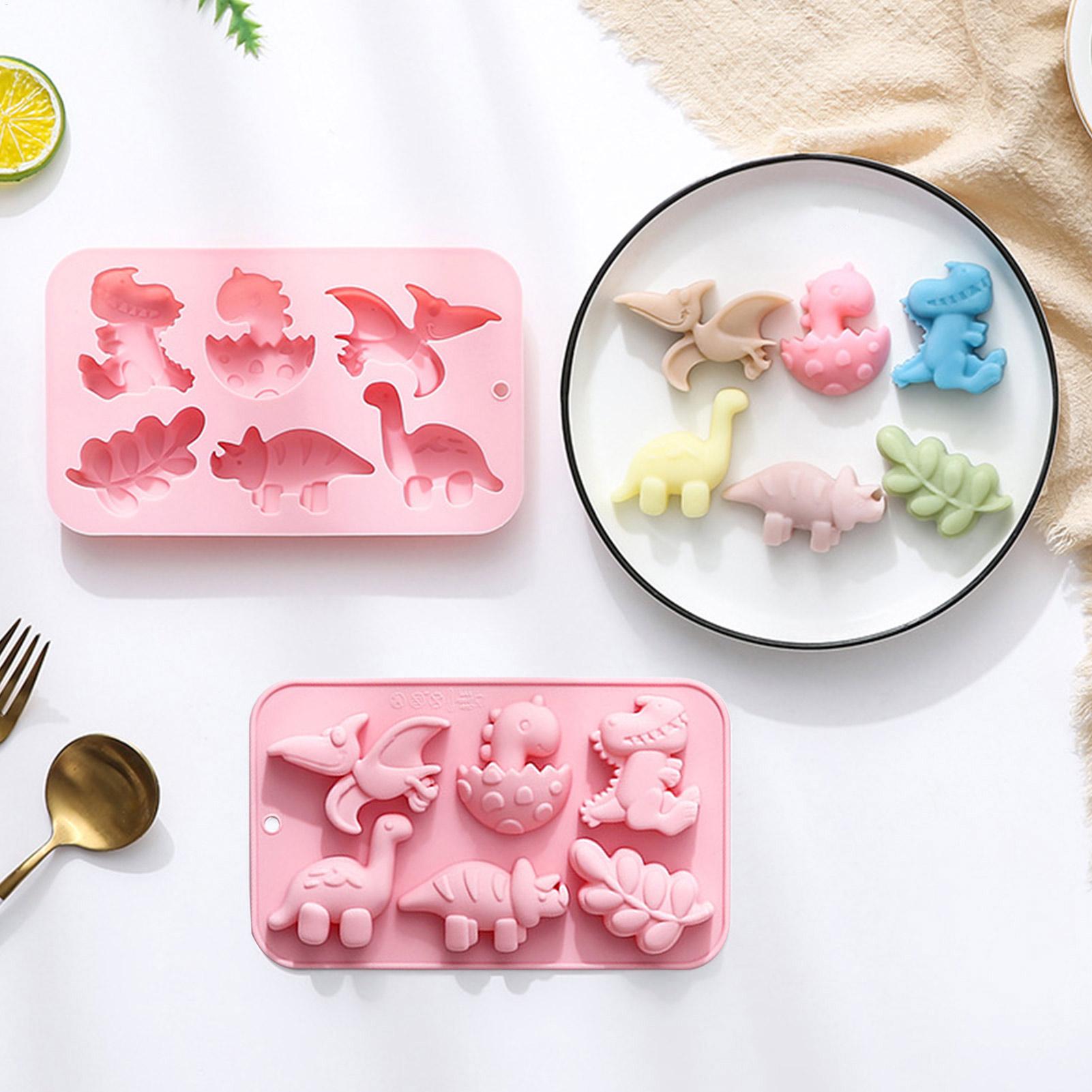Silicone 6 Cavities Dinosaur J - Soap Making Guide 리뷰 및 가격