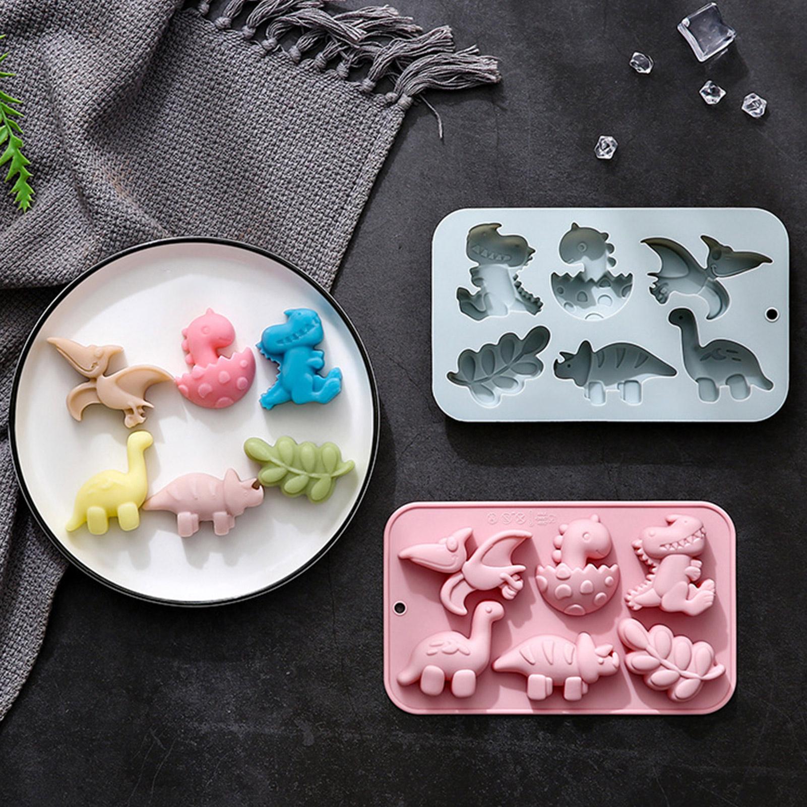 Silicone 6 Cavities Dinosaur J - Soap Making Guide 리뷰 및 가격