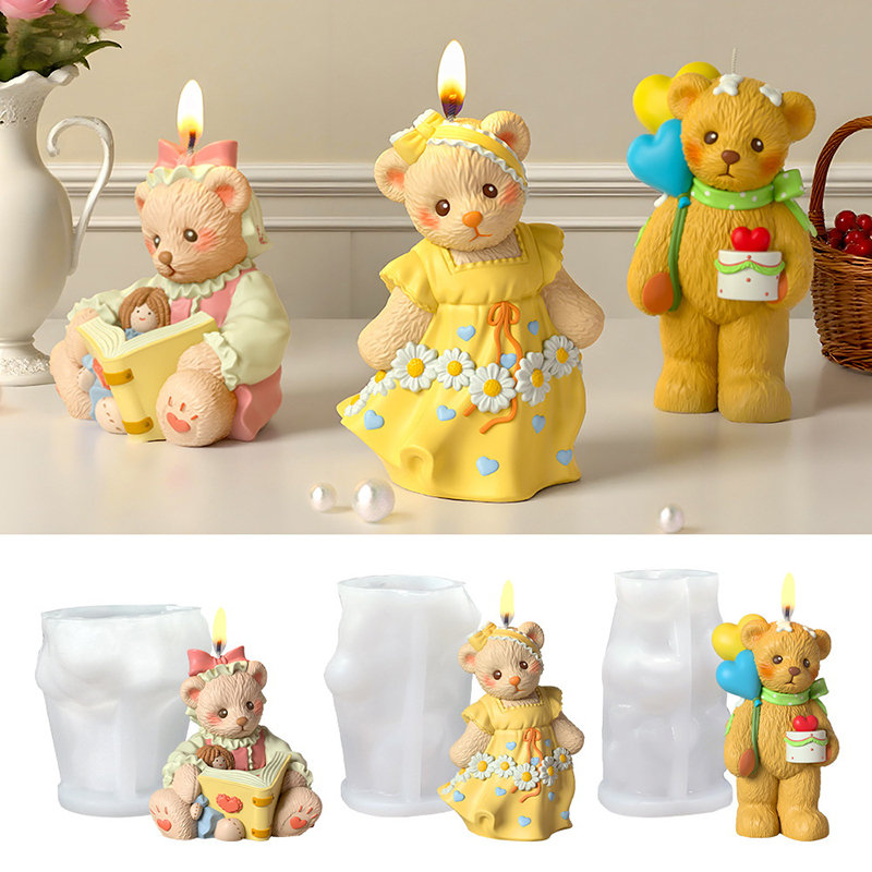 3D Cute Bear Resin Mold For Ca - Soap Making Diy 리뷰 및 가격