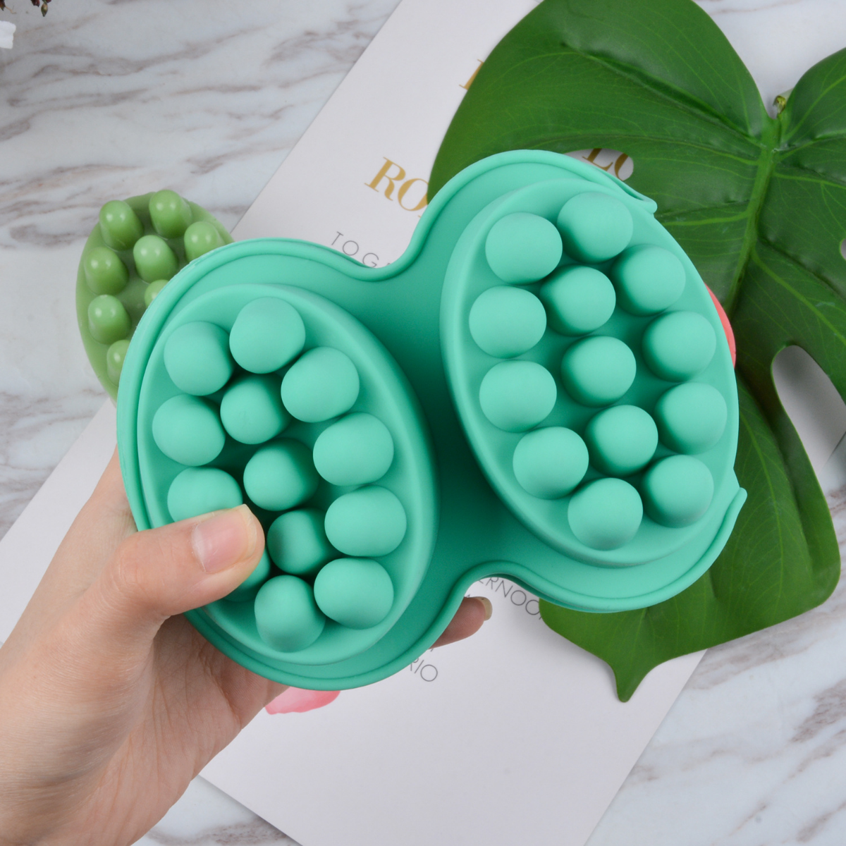 4 Hole Oval Massage Soap Silic - Soap Making Vendors 리뷰 및 가격