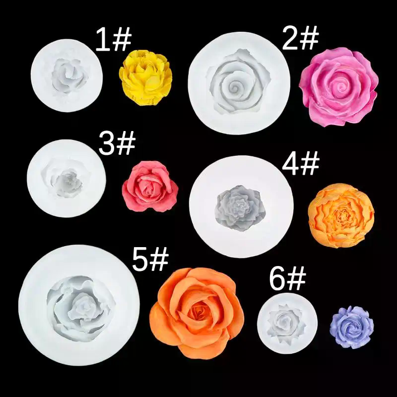 3D Rose Flower Silicone Candle - Soap Making Diy 리뷰 및 가격