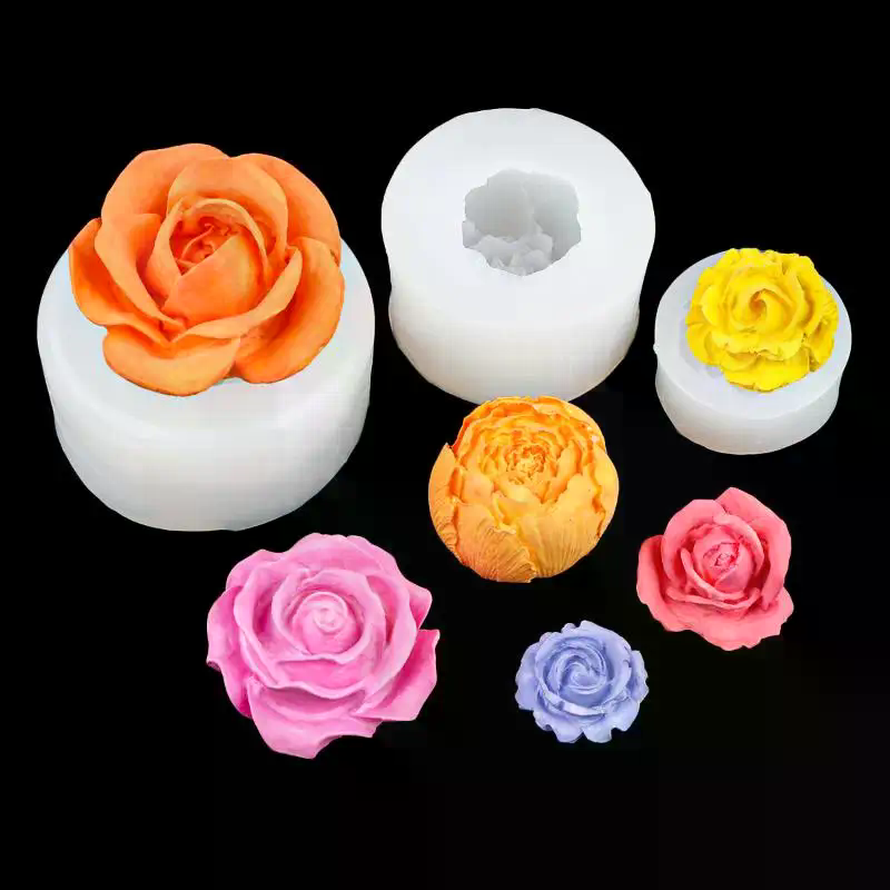 3D Rose Flower Silicone Candle - Soap Making Diy 리뷰 및 가격