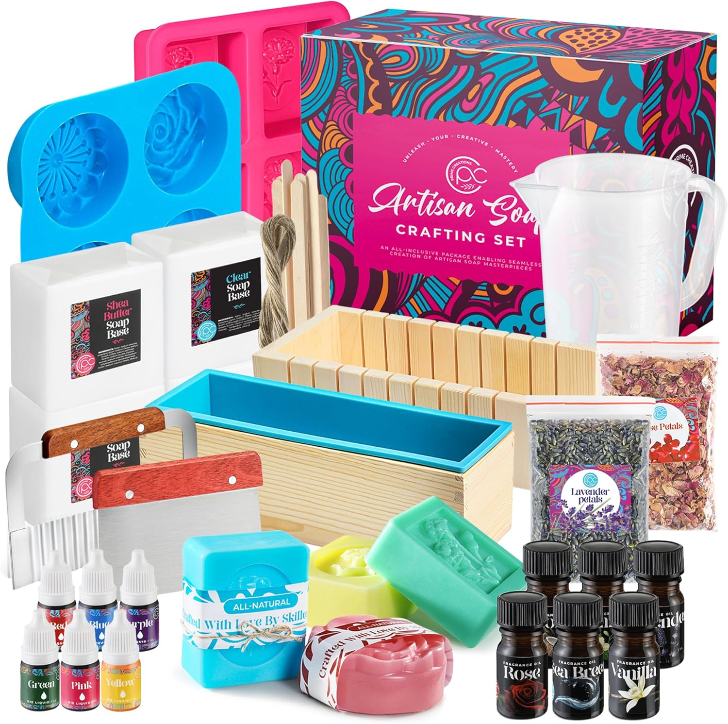 Soap Making Kit with Melt Pour - Soap Making Base 리뷰 및 가격